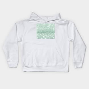 Glittering mint Kids Hoodie